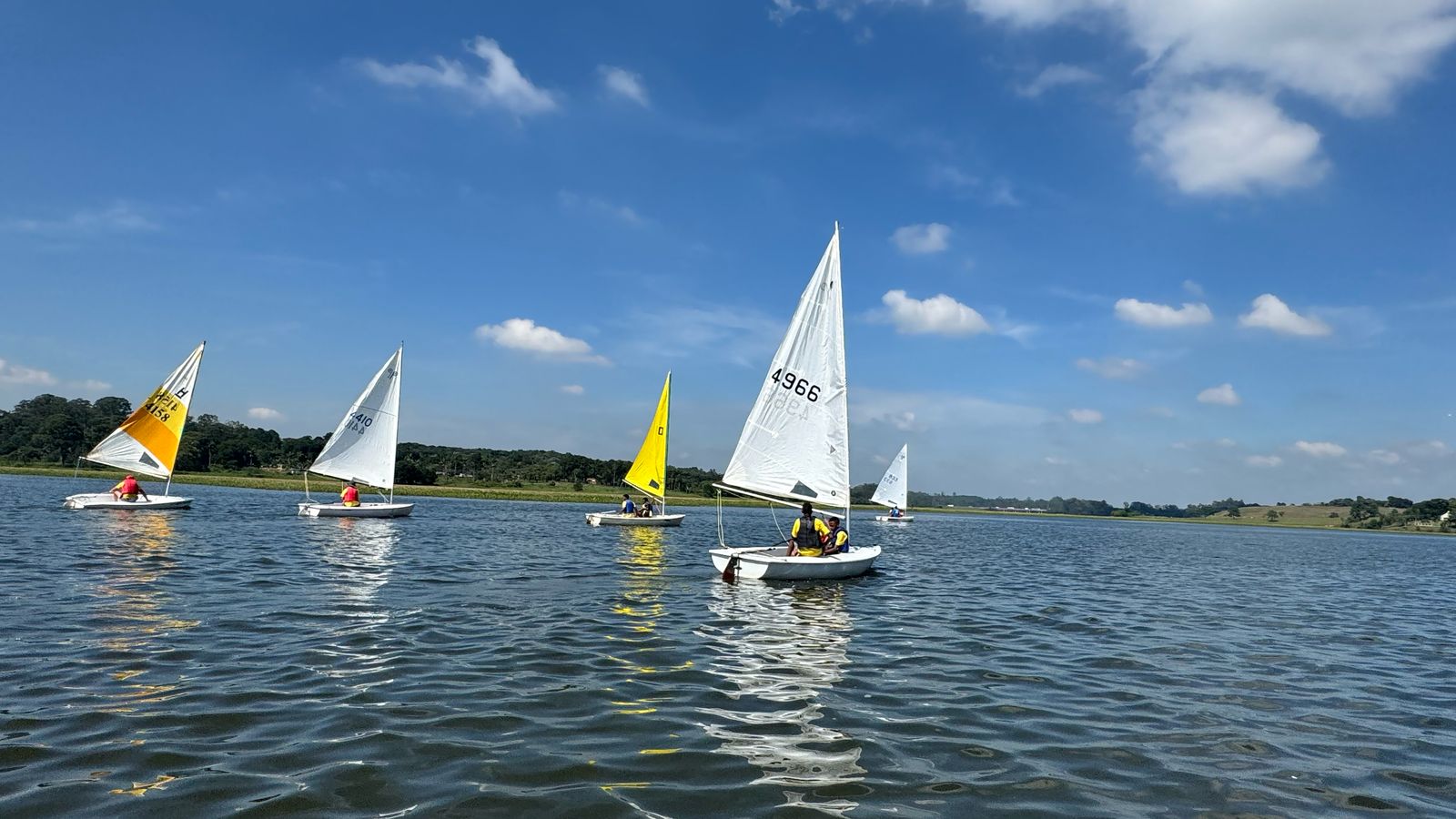 Vela no Clube Náutico Guarapiranga